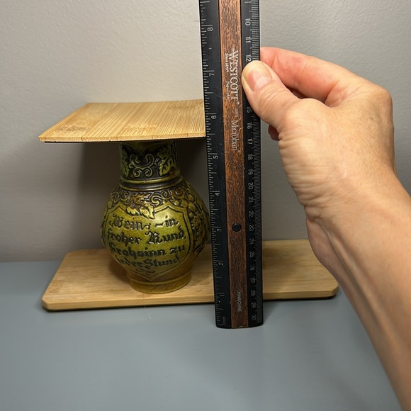 Vintage Gerz W. German Salt Glazed Measure 5” Tall Wine Jug - Picture 7 of 7